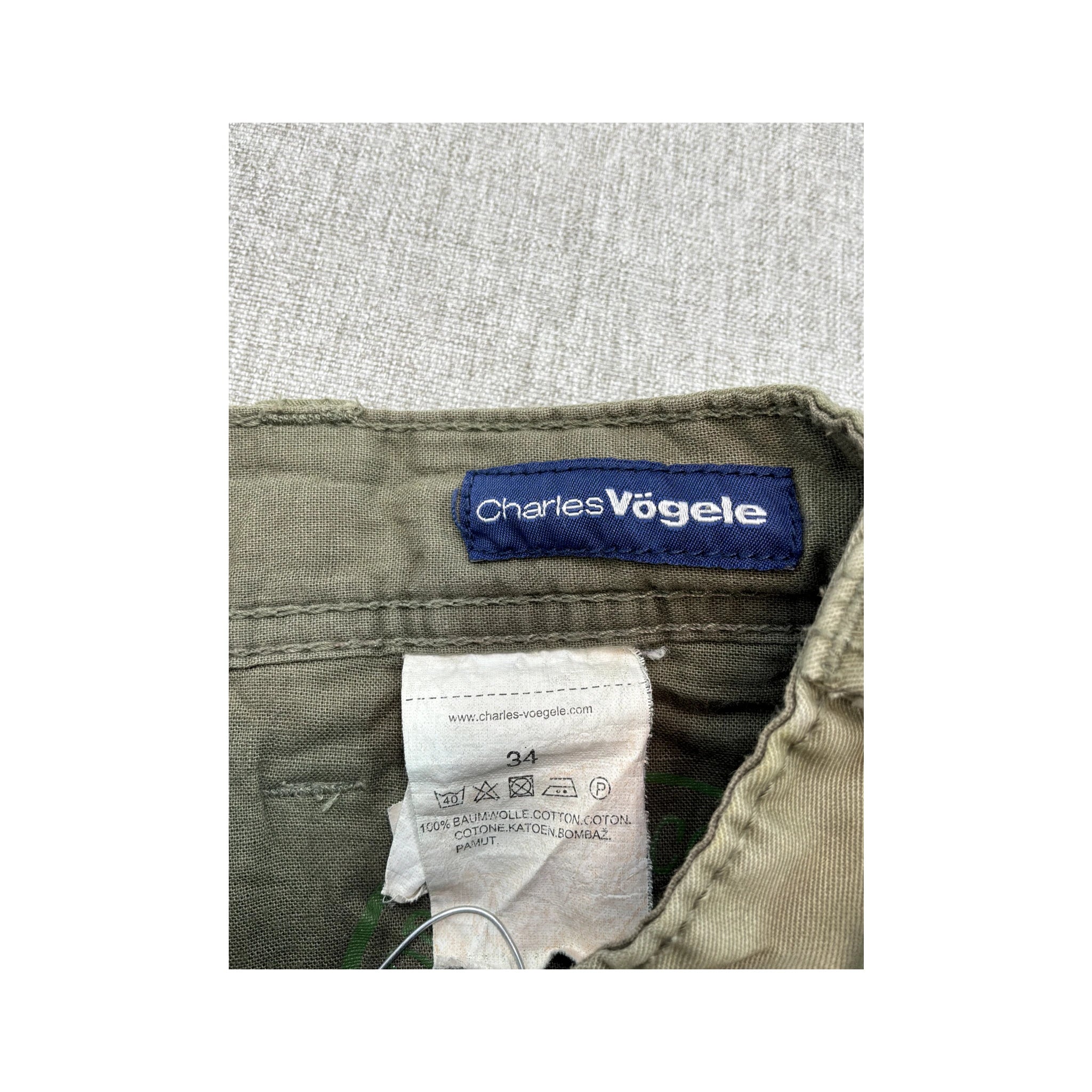 Charles Vögele Cotton Utility Cargo Shorts