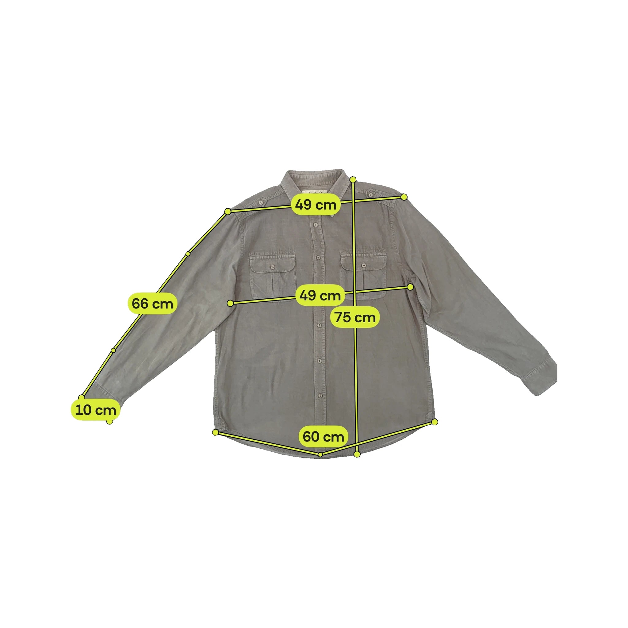 Private Island Olive Green Button-Up Shirt
