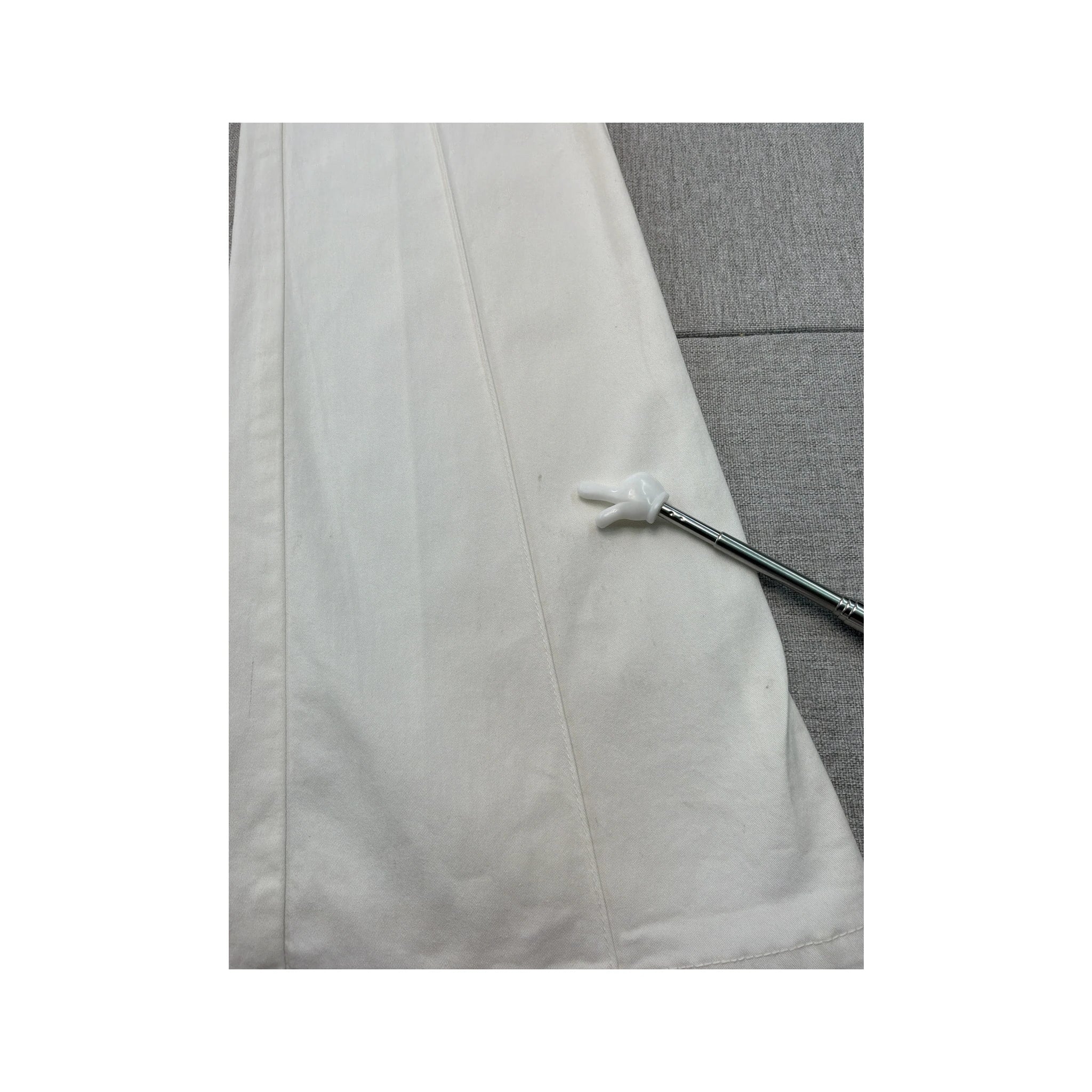 White Flared Sailor Pants