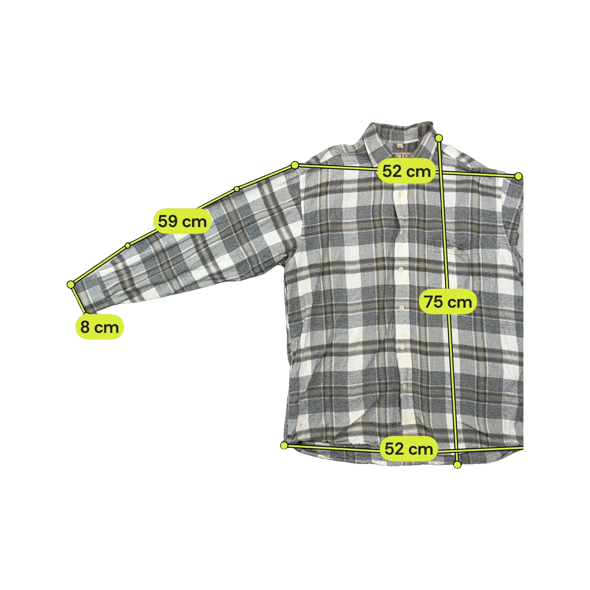 HECTOR Plaid Cotton Button Up Shirt