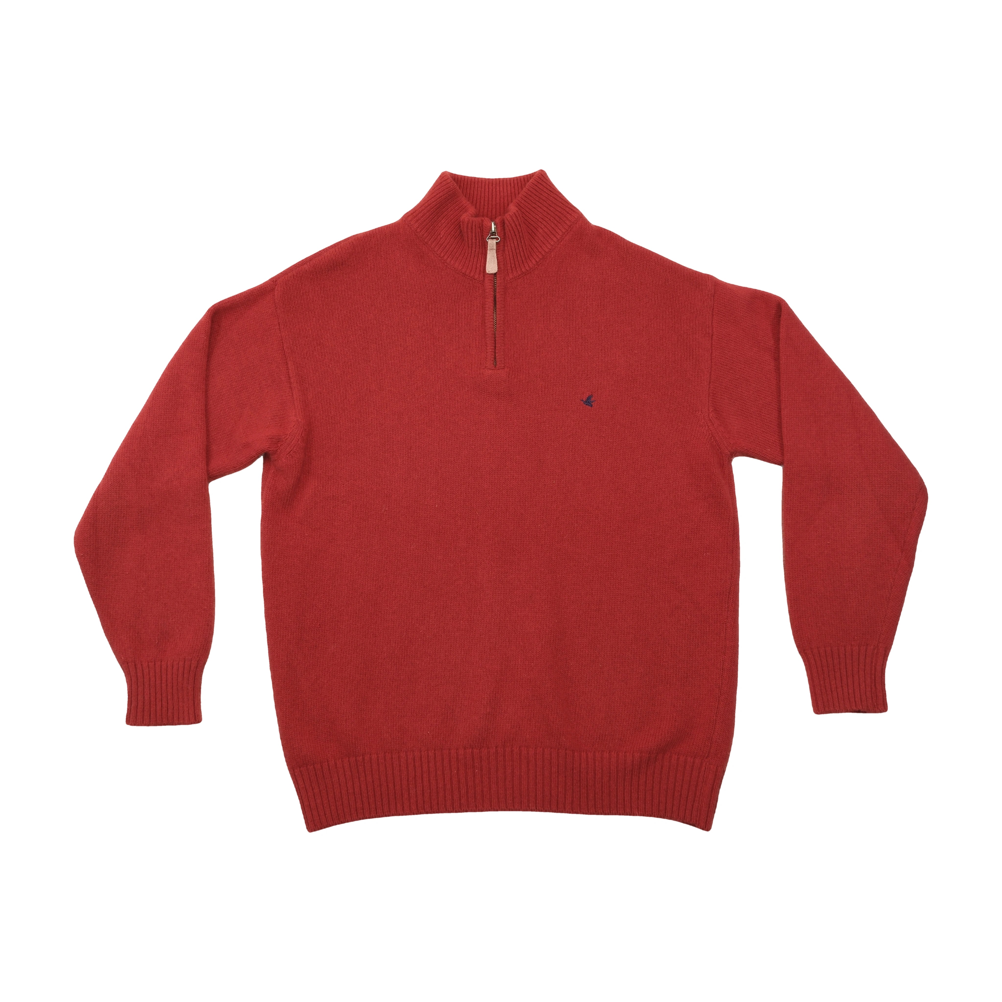 Brookfield Lambswool Quarter Zip Sweater