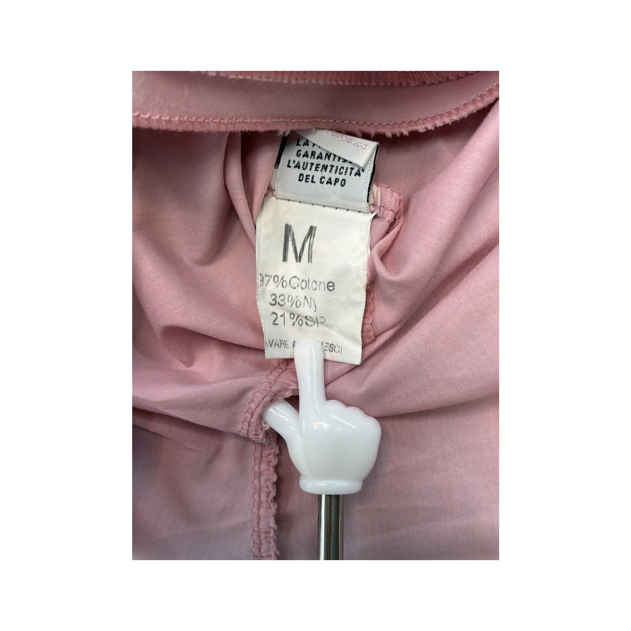Coconuda Asymmetric Rhinestone Trim Blouse