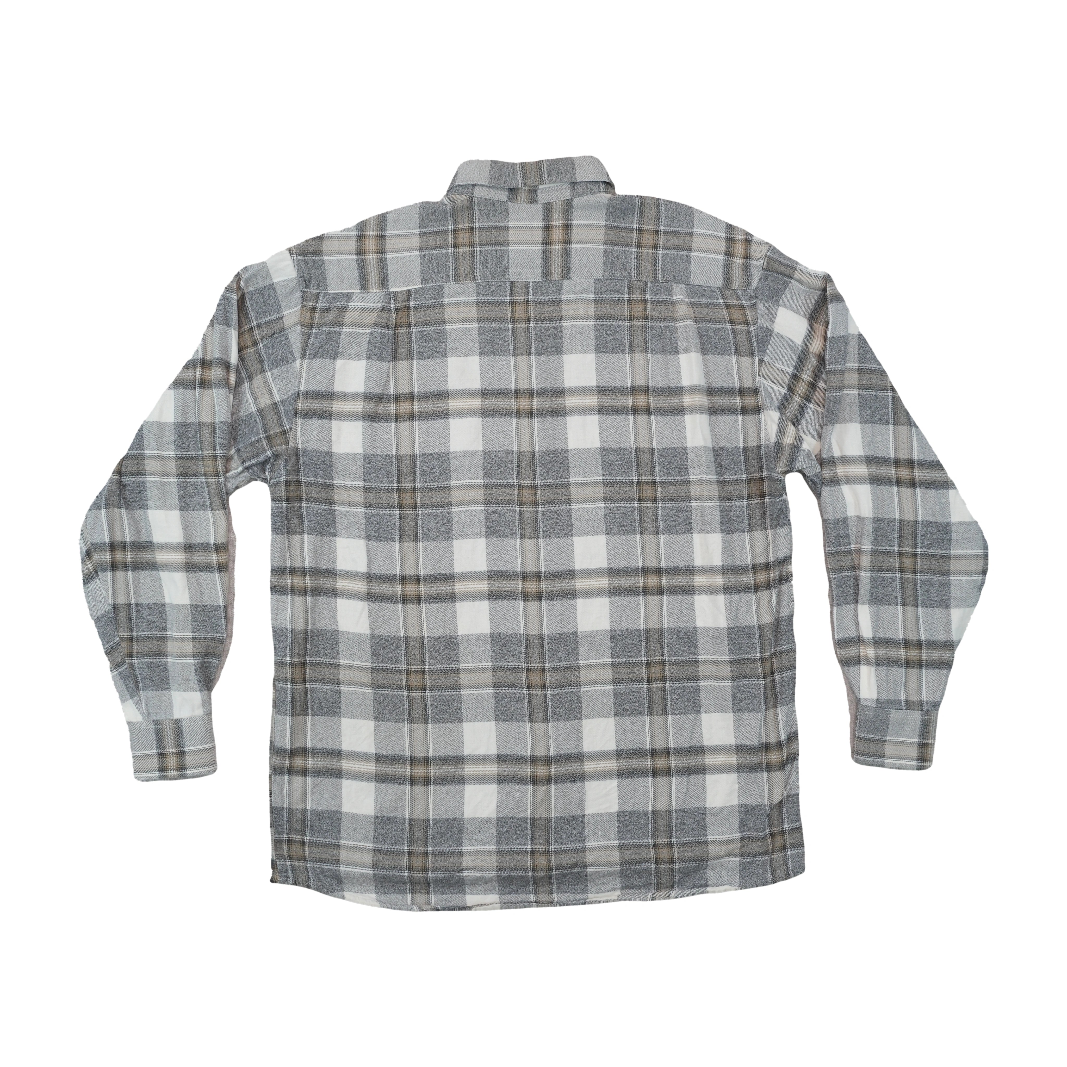 HECTOR Plaid Cotton Button Up Shirt