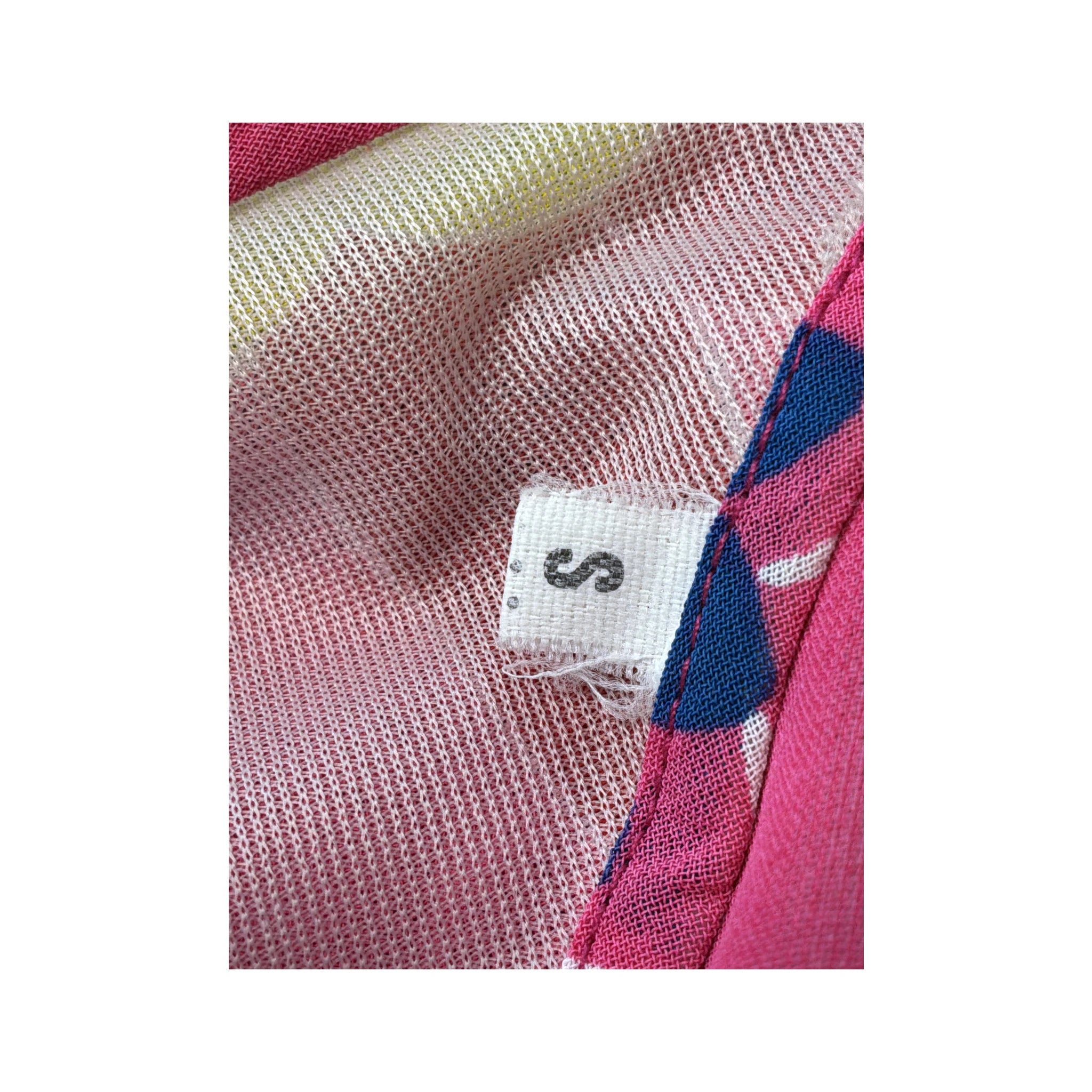 Vintage Pink Floral Spaghetti Strap Slip Dress