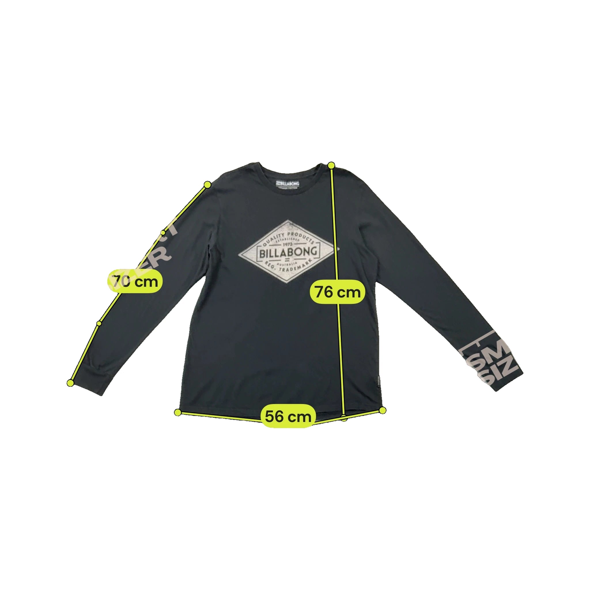 Billabong Logo Graphic Cotton Long Sleeve Shirt