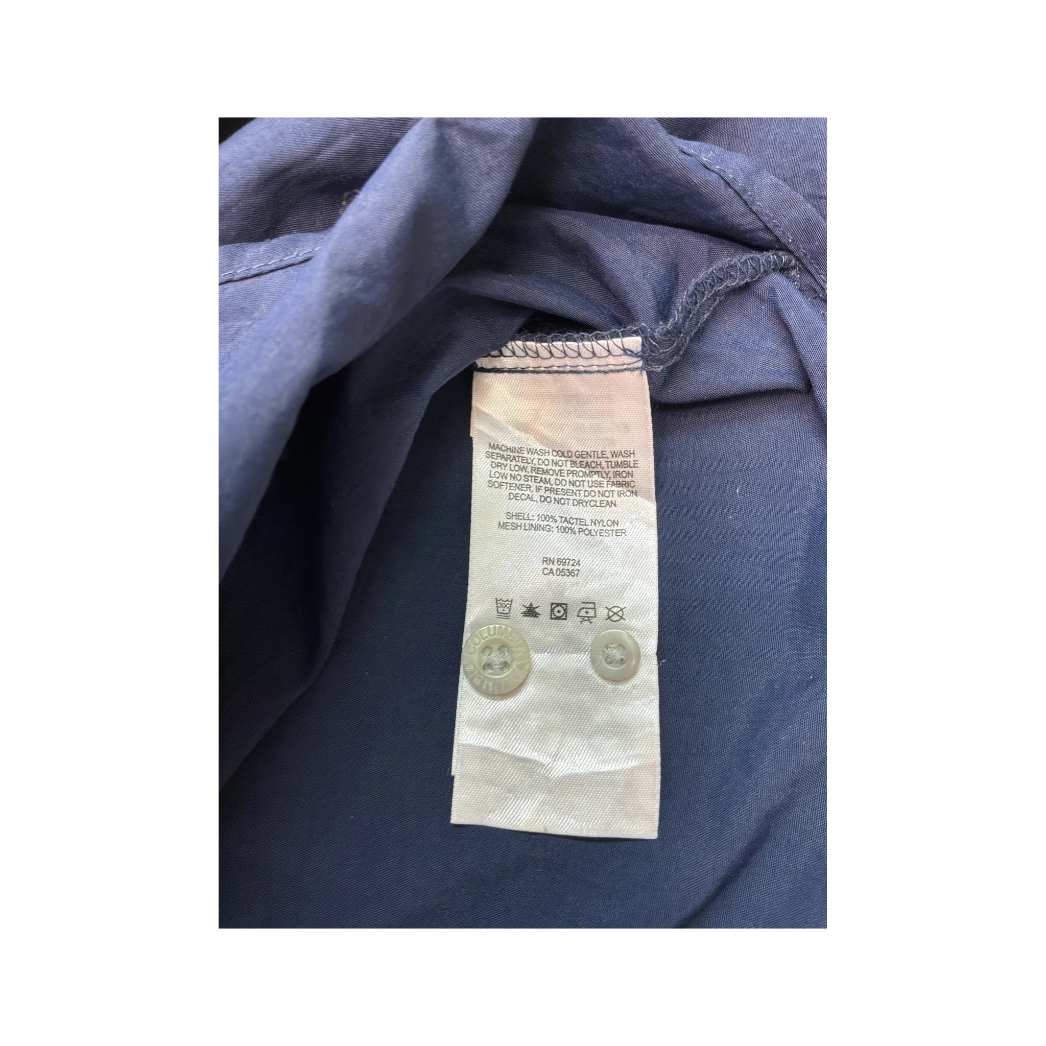Columbia PFG Omni-Shade Nylon Fishing Button Up Shirt