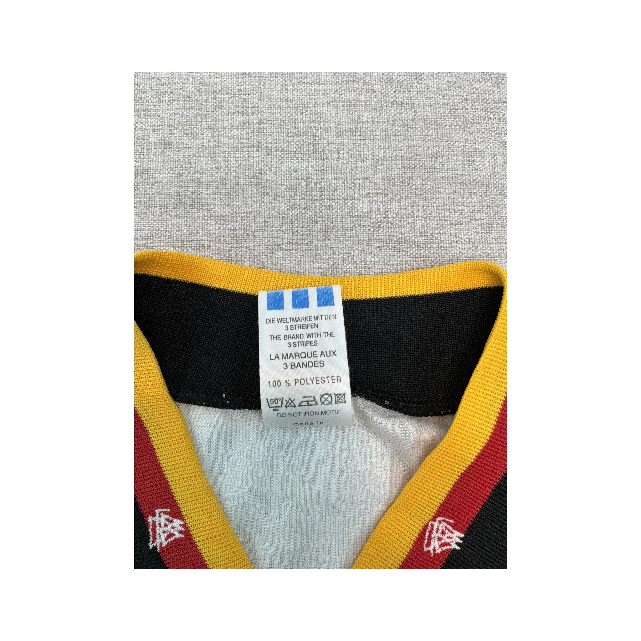 Adidas Vintage Germany National Team Geometric Soccer Jersey T-shirt