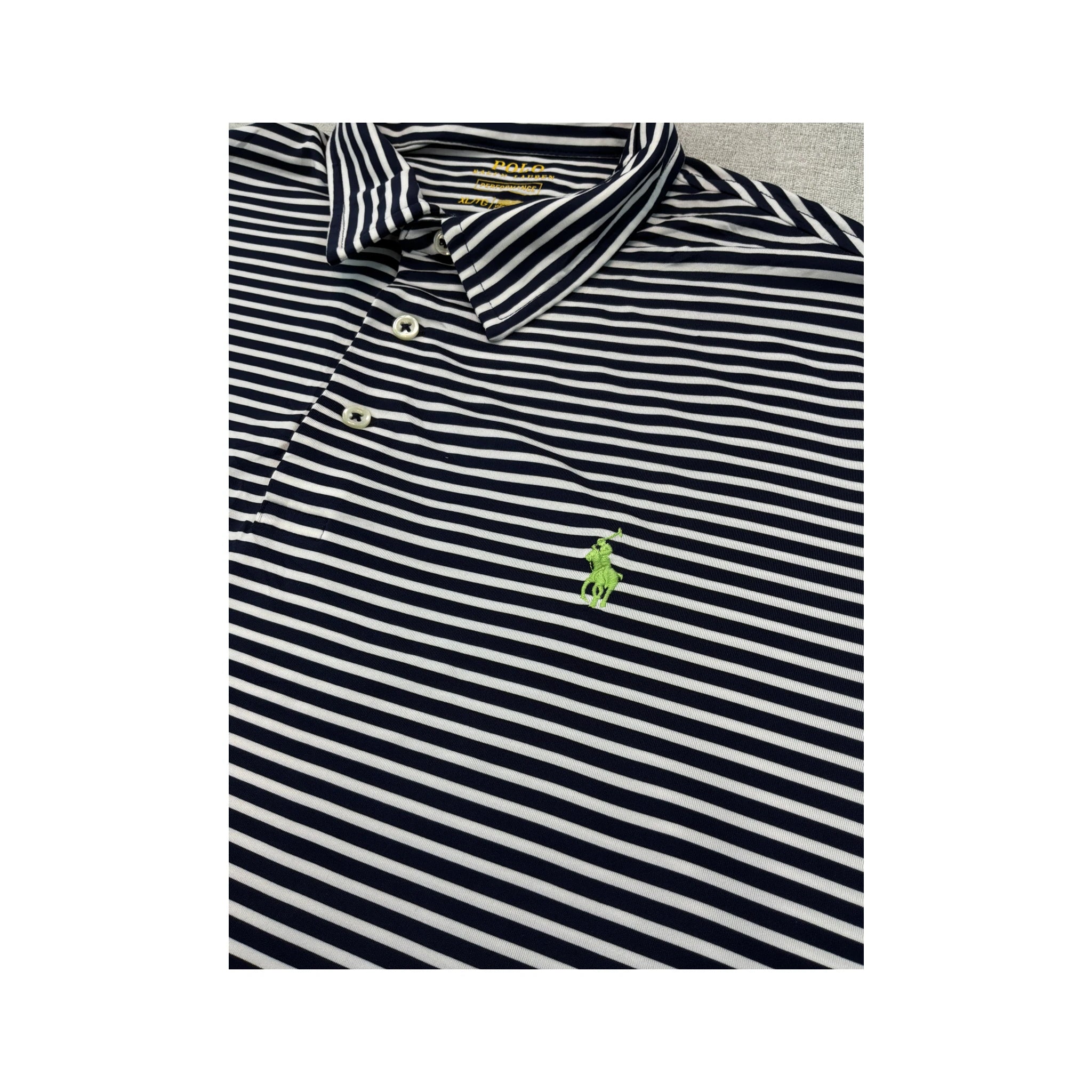 Polo Ralph Lauren Performance Striped Polo Shirt