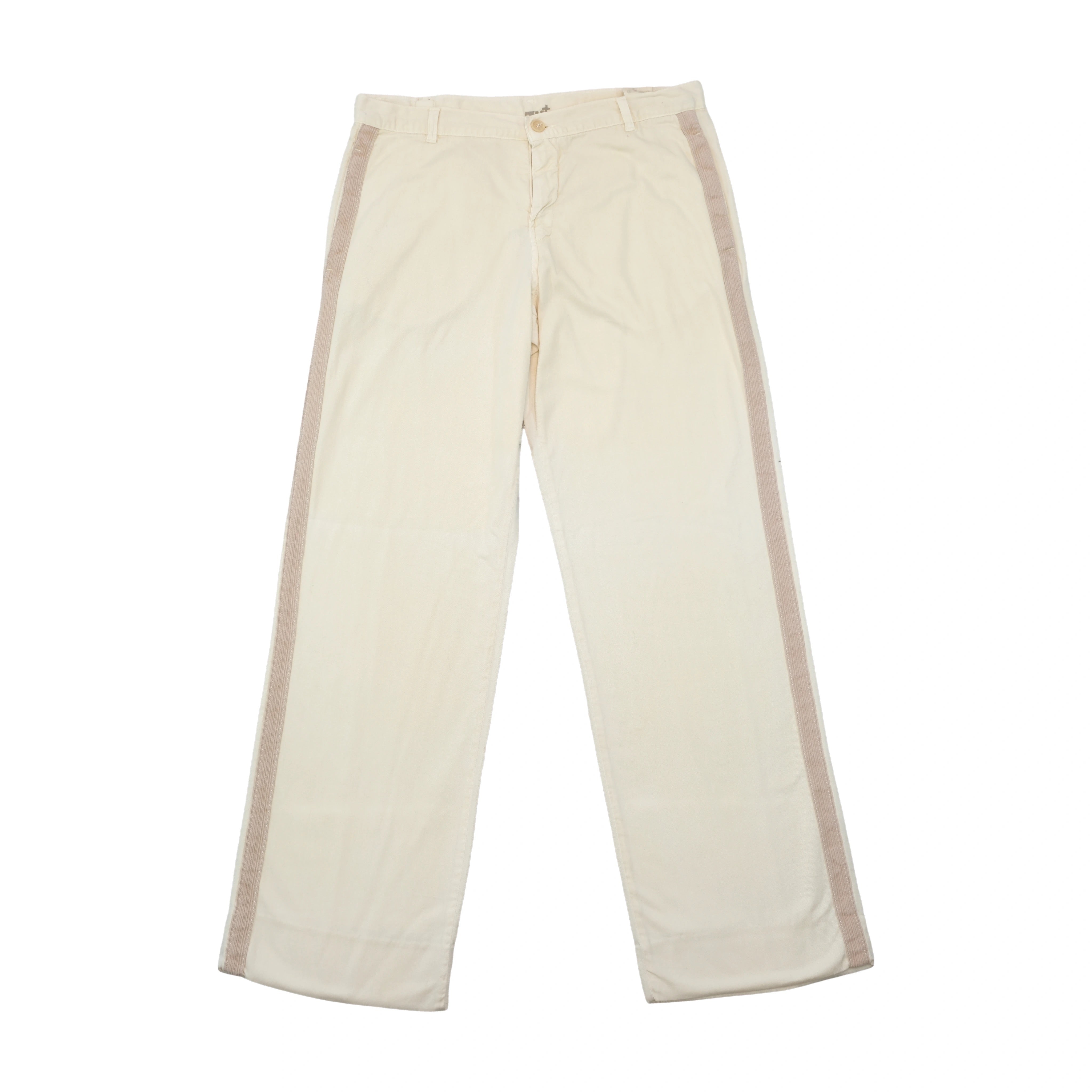 ZU+ELEMENTS Vintage Cotton Twill Side Stripe Pants