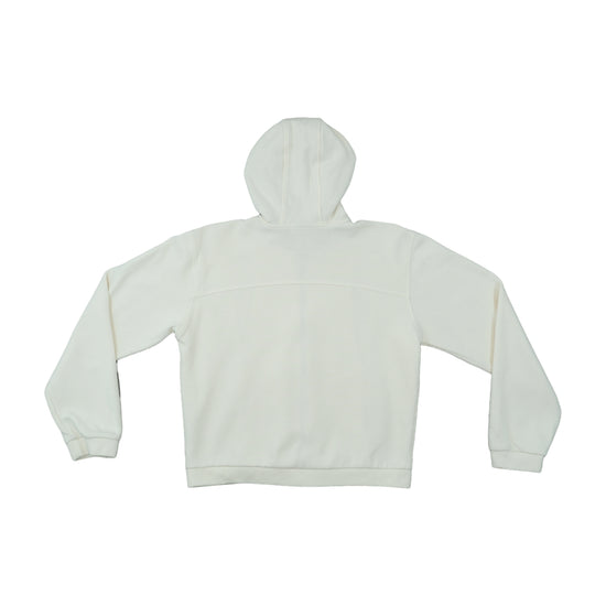Nike Ribbed Zip Hoodie Off-White