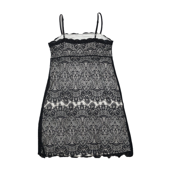 Styles by Steps Lace Slip Black XL