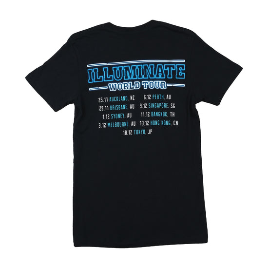 AS Colour Shawn Mendes Illuminate Tour T-Shirt Black S