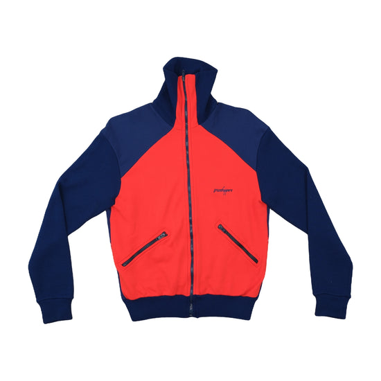 Grasshoppers Track Jacket Colourblock Red Navy L