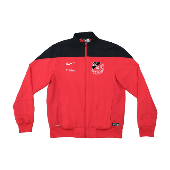 Nike Dri-FIT Track Jacket Red Black M