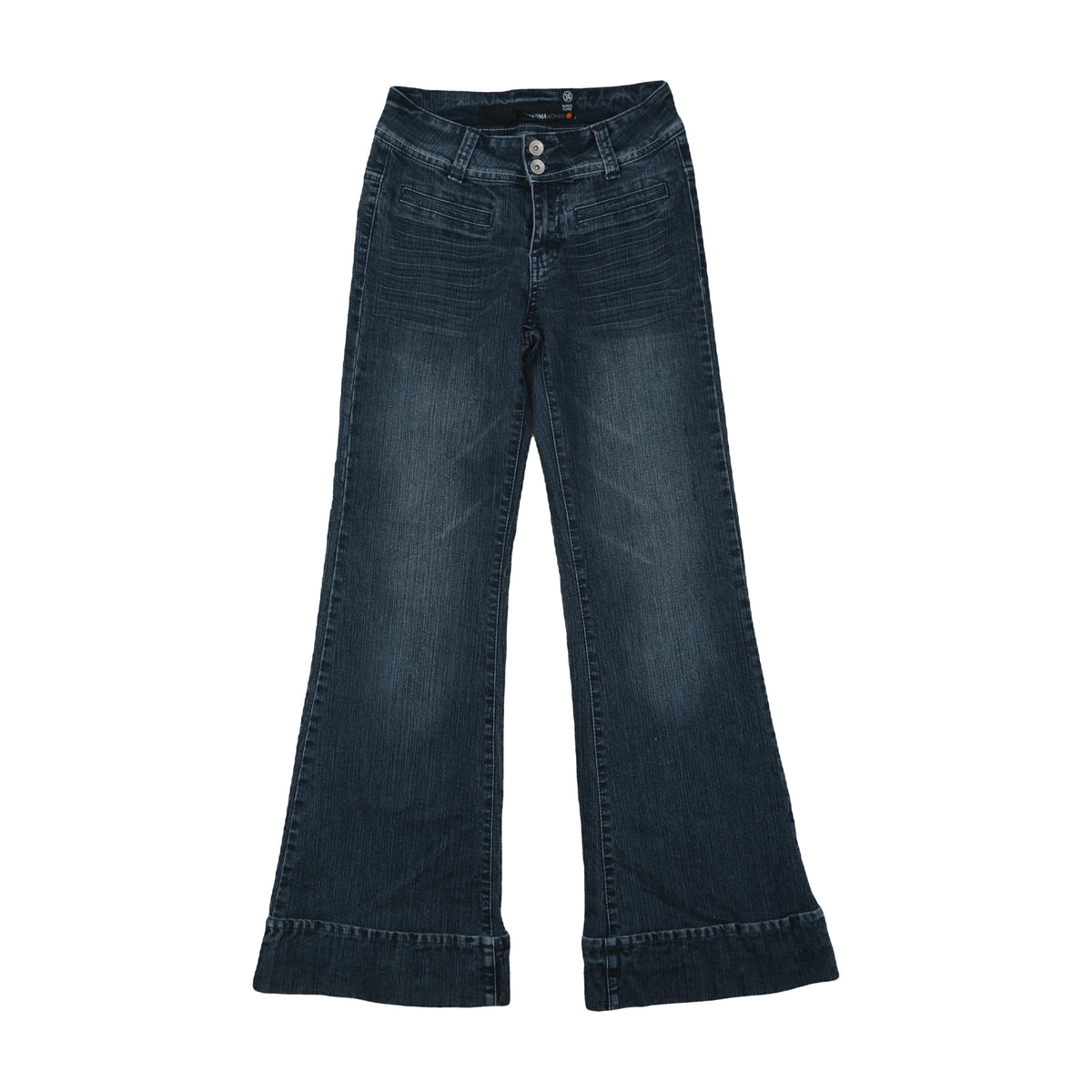 Karma Woman Super Flare Jeans Dark Indigo XXS