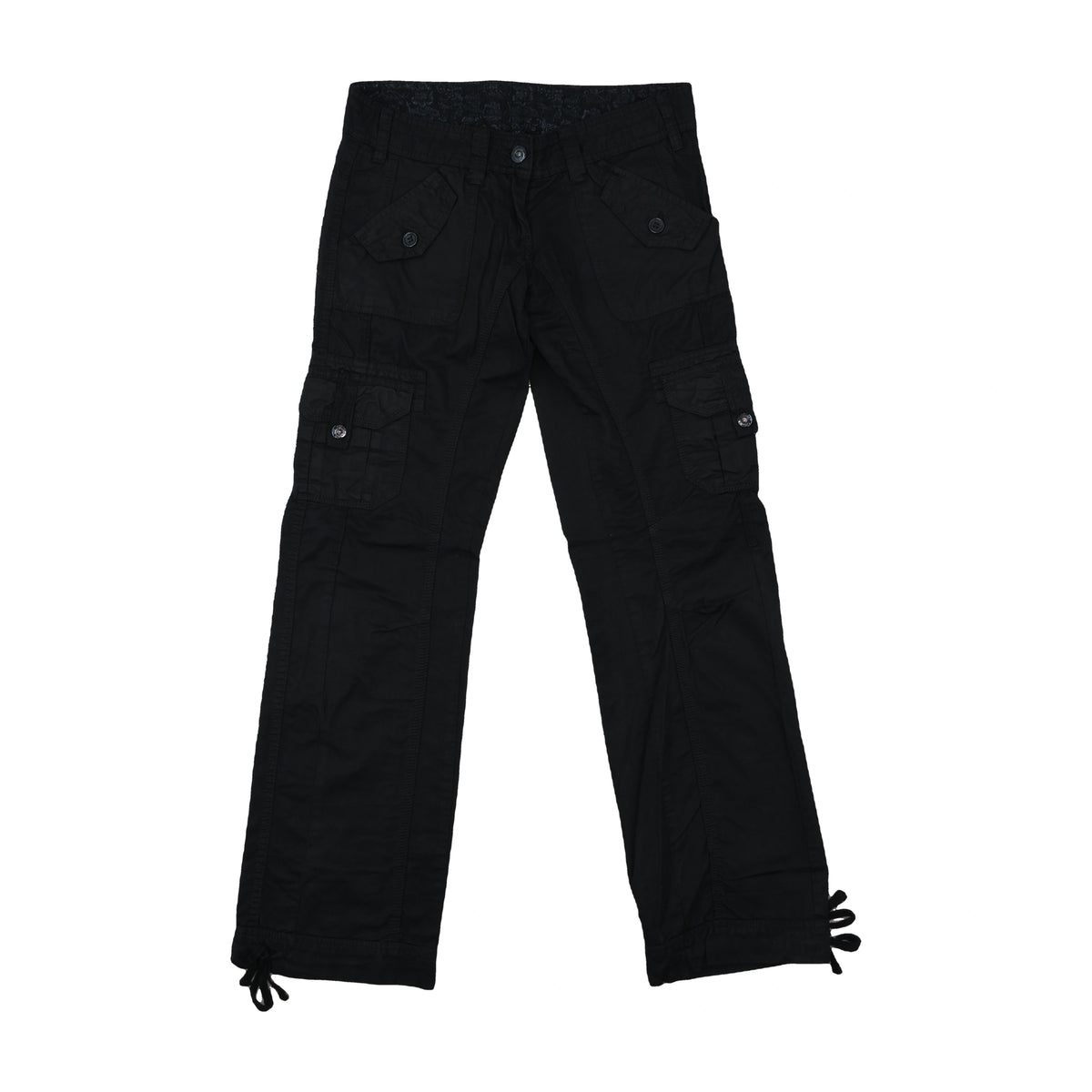 Okay Y2K Cargo Pants Faded Black L