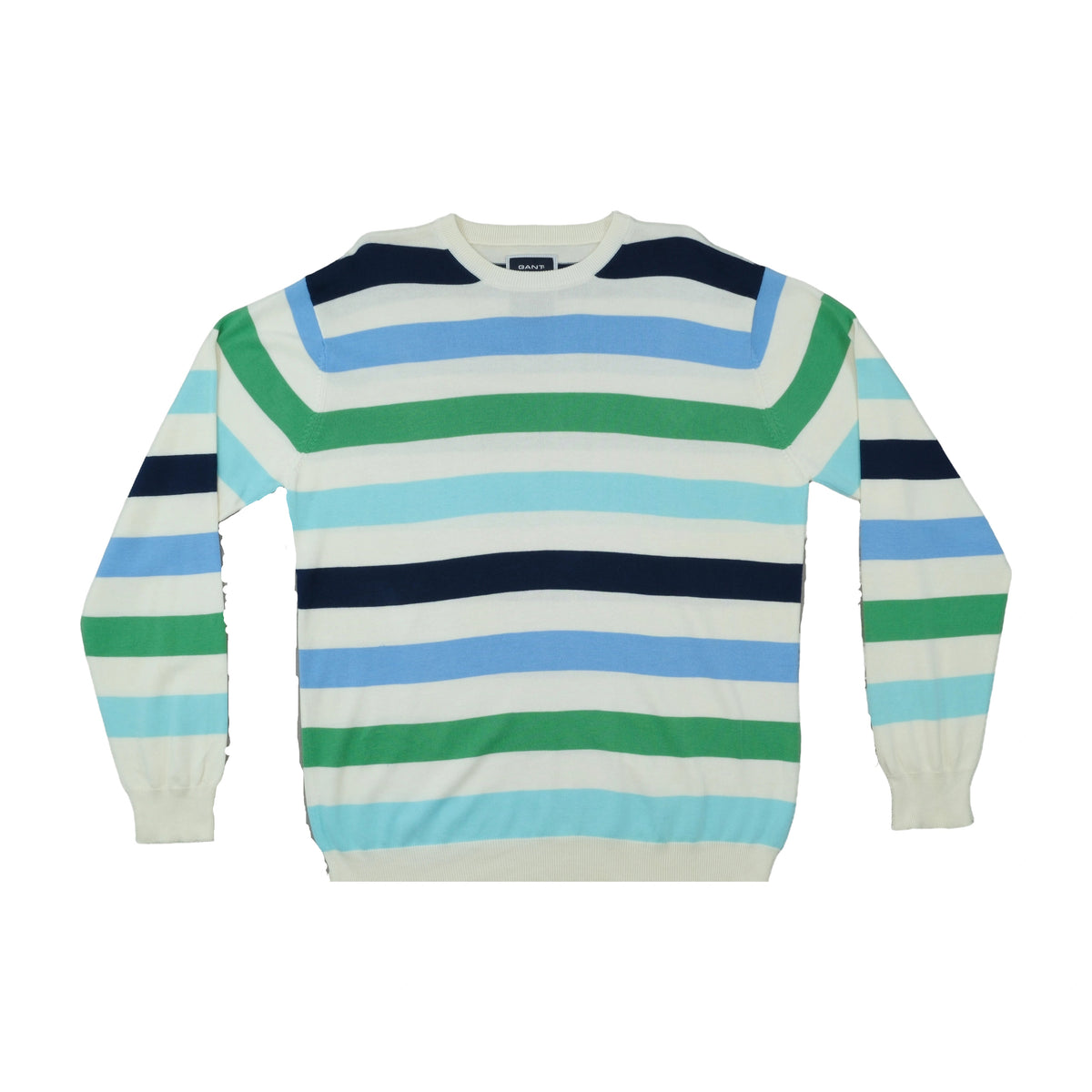 GANT Striped Cotton Sweater Multicolor L