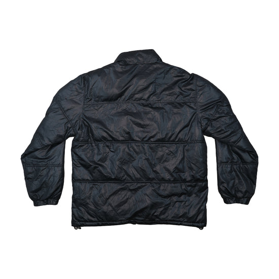 Kappa Puffer Jacket Glossy Black 2XL