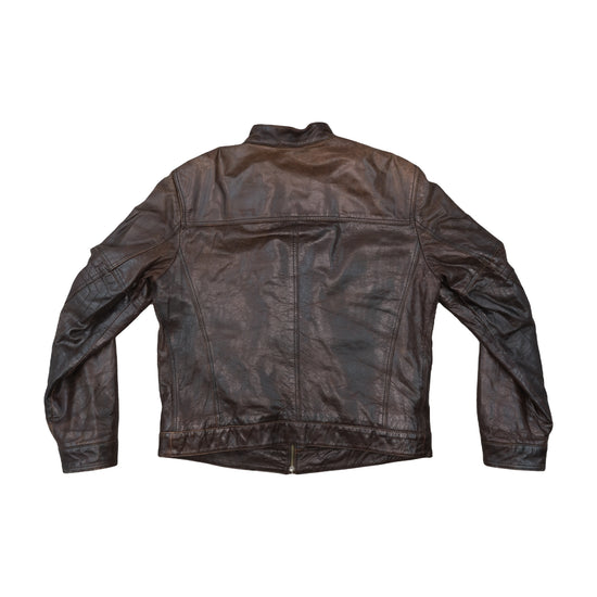 Conbipel Vera Pelle Leather Jacket Dark Brown 2XL