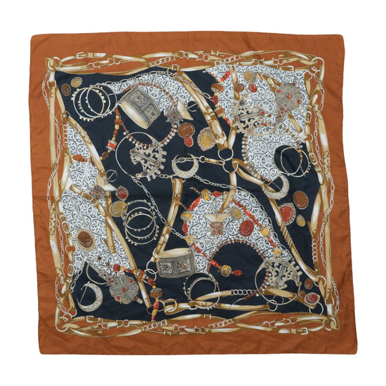Vintage Scarf Brown One Size