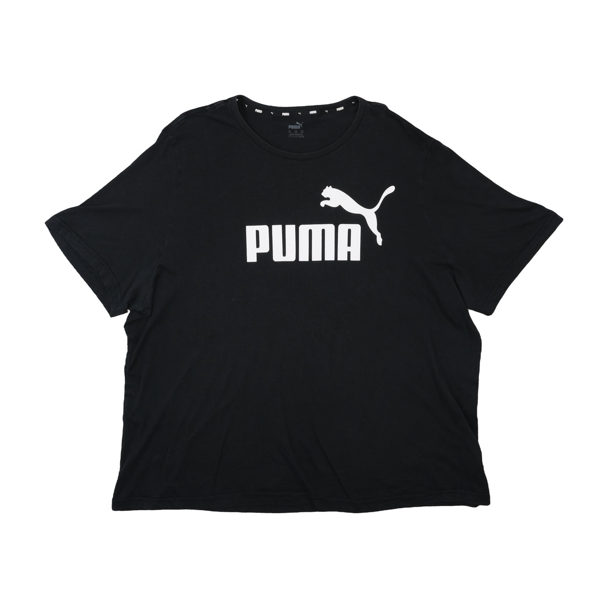 Puma Logo T-Shirt Black 4XL