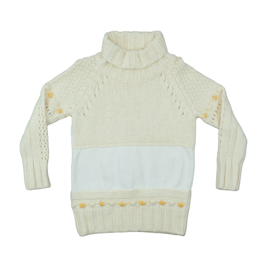 X-Raited Fitted Sweater Beige S