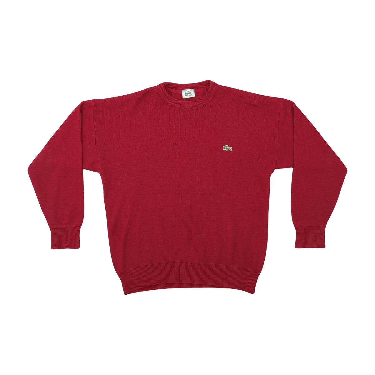 Lacoste Knit Sweater Deep Crimson Red