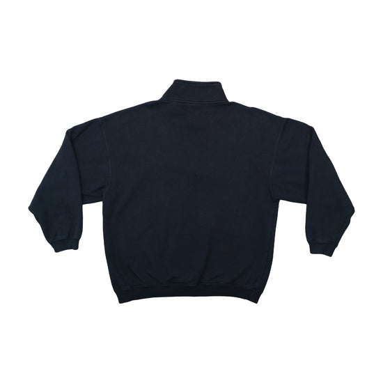 Cozy Creek Casuals Quarter-Zip Sweatshirt Navy XL