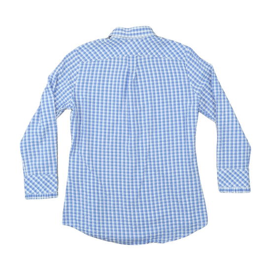 Hilfiger Denim Long-Sleeve Gingham Shirt Light Blue M