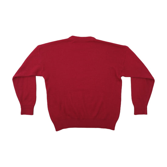 Lacoste Knit Sweater Deep Crimson Red