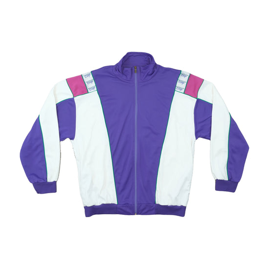 Campagnolo Sport Track Jacket Colour-Block Purple L