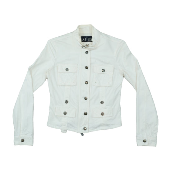 Armani Jeans Comfort Fit Jacket Off-White M