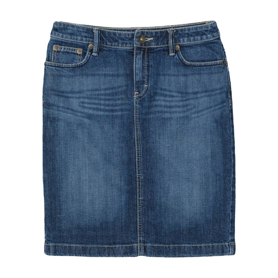Esprit Denim Pencil Skirt Medium Wash Blue
