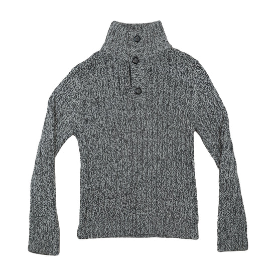 Brave Soul Marl Knit Sweater Gray XL