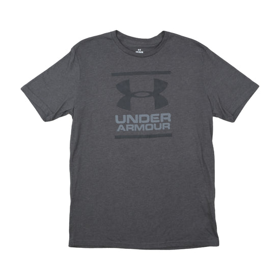 Under Armour T-Shirt Heather Charcoal Gray M
