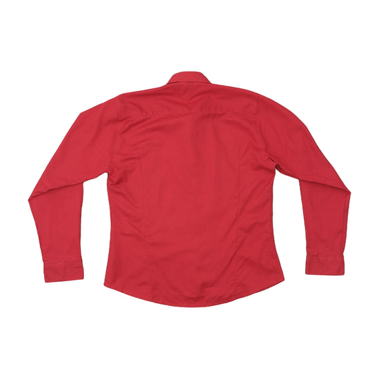 Tommy Hilfiger Button Up Shirt Crimson Red L
