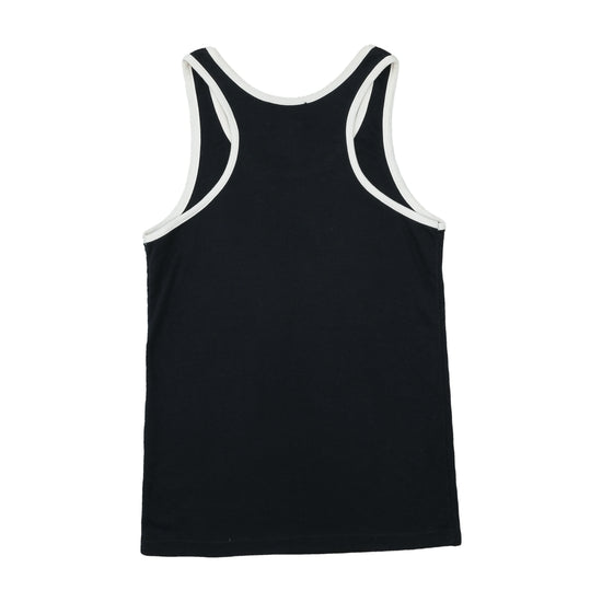 D&G Dolce & Gabbana Racerback Tank Top Black L