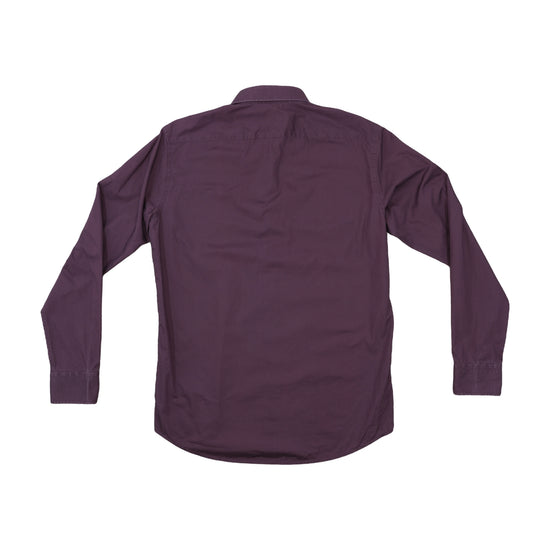 BOSS Button Up Shirt Deep Plum Purple M