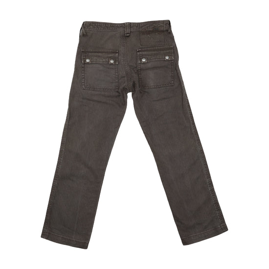 Vintage Y2K Cargo Herringbone Jeans Brown M