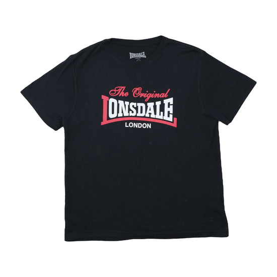 Lonsdale Graphic T-Shirt Black M