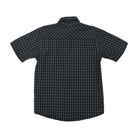 Carhartt WIP S/S Post Shirt Windowpane Check Black S