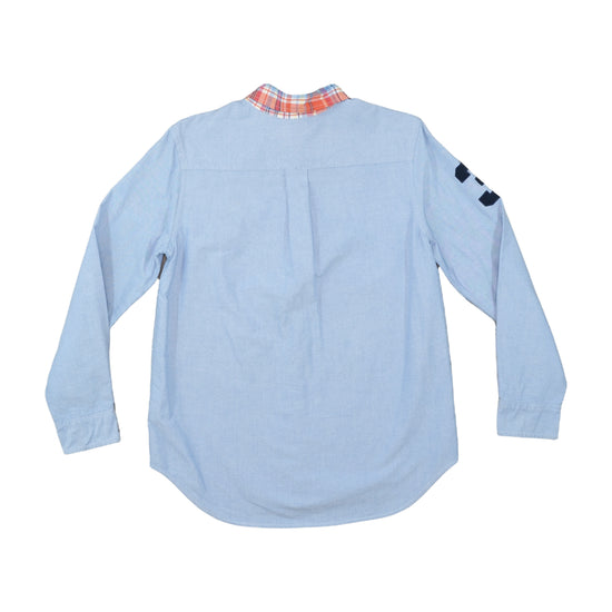 Ralph Lauren Big Pony Button Up Shirt Light Blue