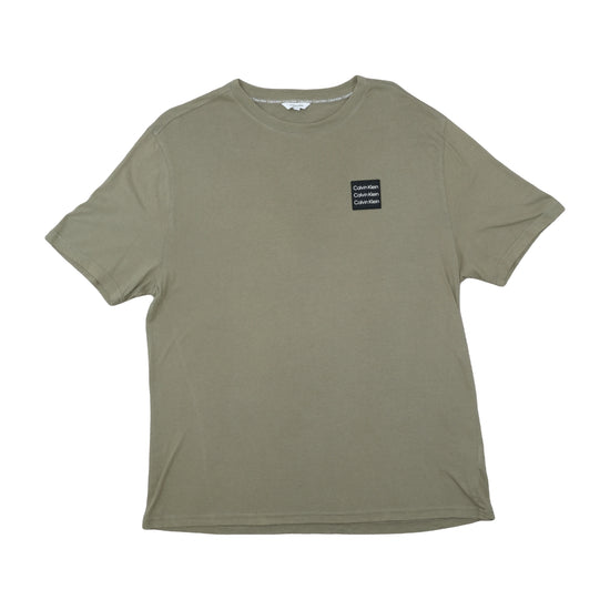 Calvin Klein T-Shirt Olive Sage Green M
