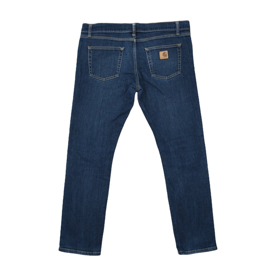 Carhartt WIP Rebellion Pant Slim Straight Indigo Blue