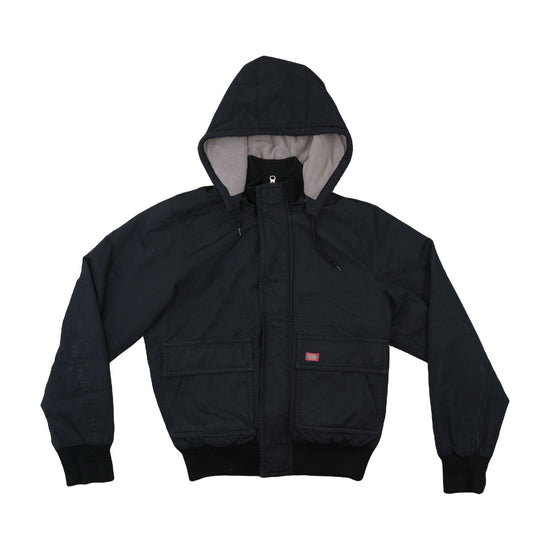 Dickies Hooded Jacket Honeycomb Texture Black S