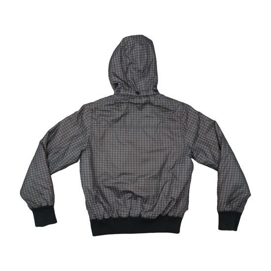 Dickies Houndstooth Check Bomber Jacket Gray M