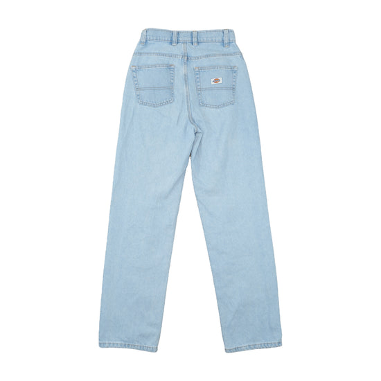 Dickies Straight-Leg Jeans Light Wash Blue XS