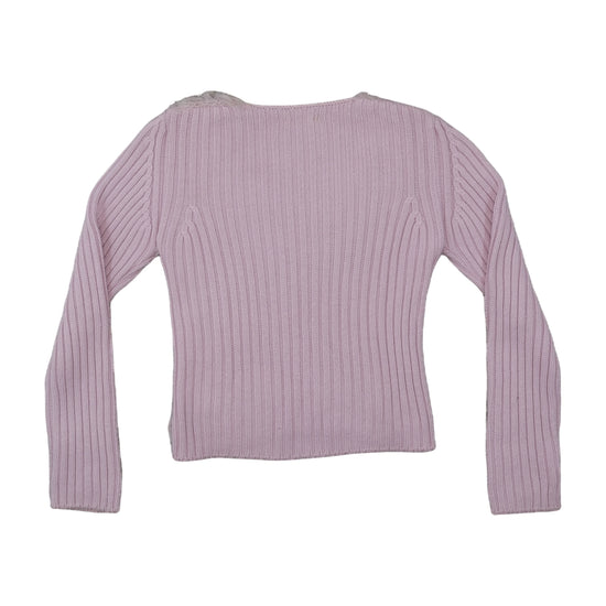 Cristina Gavioli Fluffy Knit Sweater Blush Pink M
