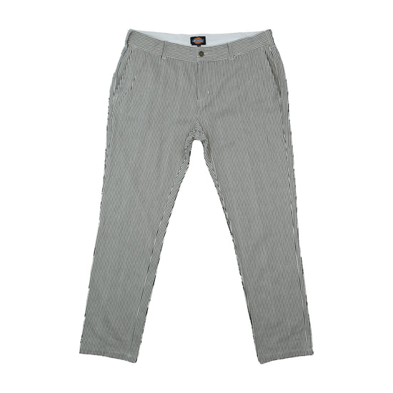 Dickies Pinstripe Pants White Black 2XL