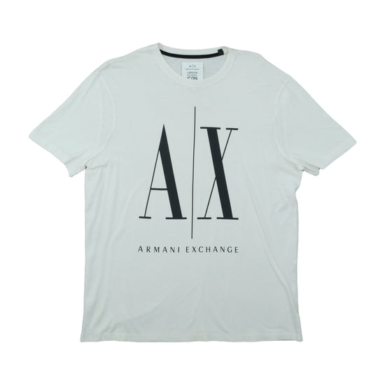 Armani Exchange ICON PERIOD Graphic T-Shirt White L